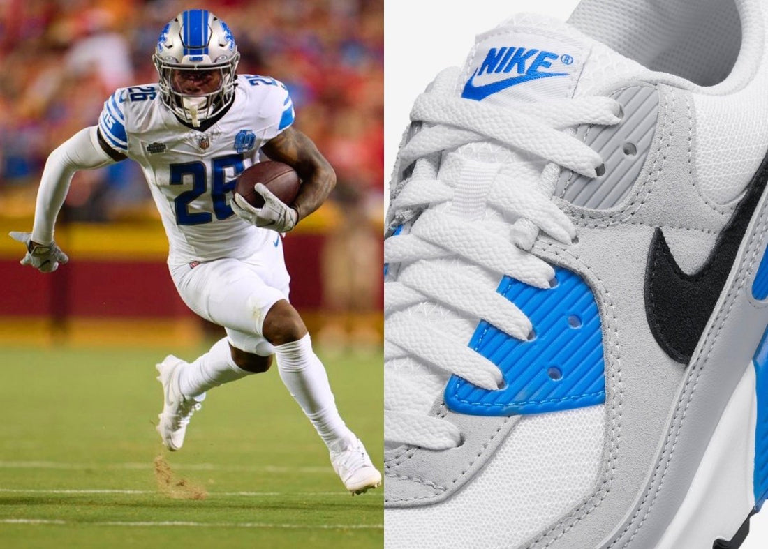 The Perfect Nike Air Max 90 For Detroit Lions Fans - Rebranded Studios