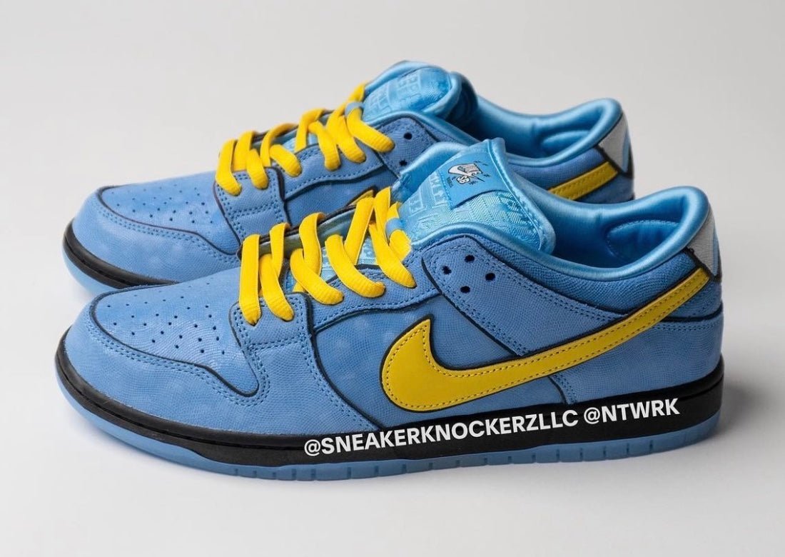 The Powerpuff Girls x Nike SB Dunk Low “Bubbles” Releasing in December - Rebranded Studios