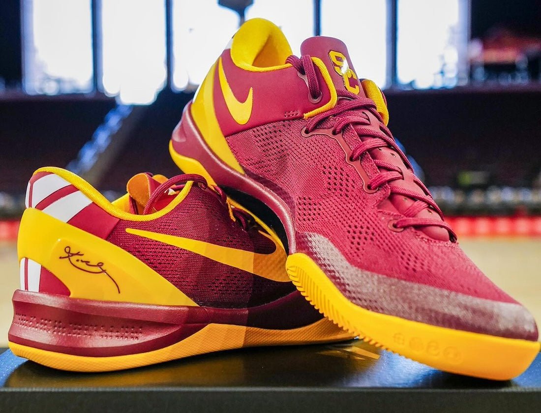 The USC Trojans Receive Their Nike Kobe 8 Protro PEs - Rebranded Studios