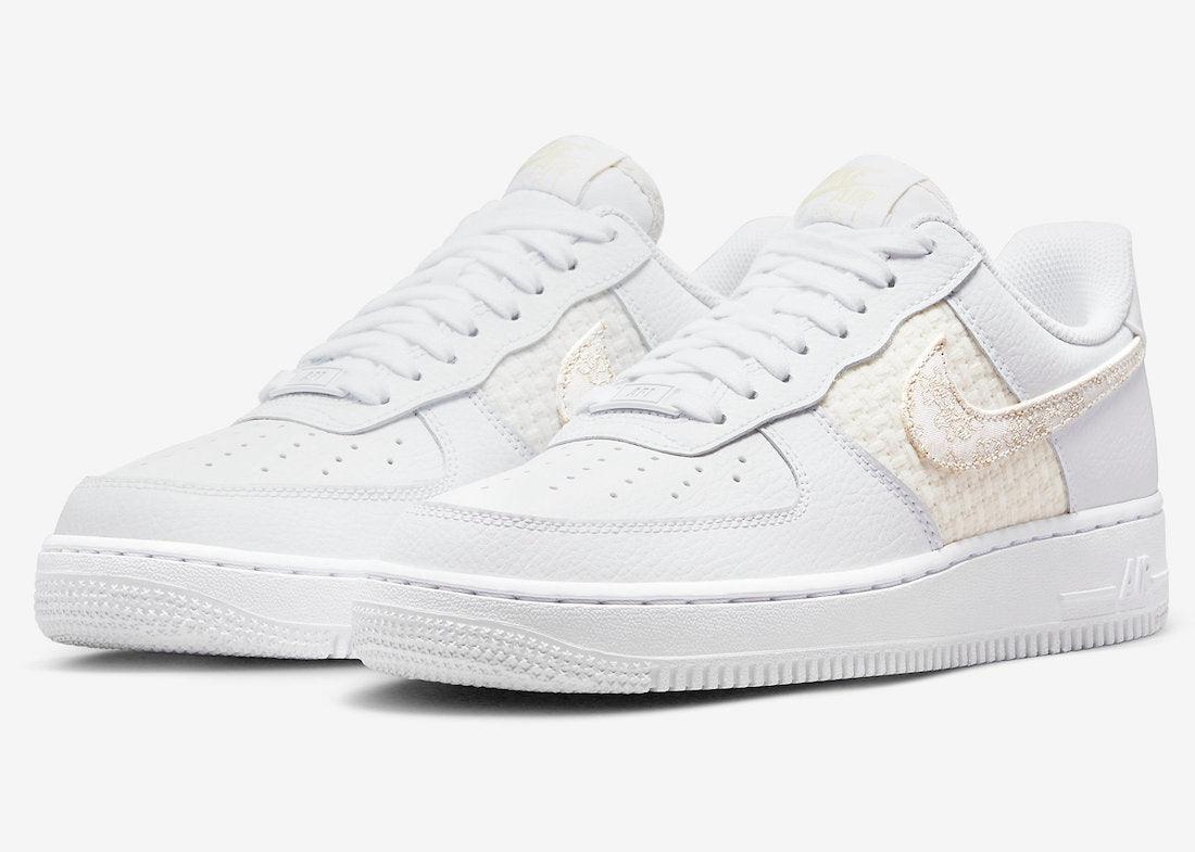 This Nike Air Force 1 Comes With Flower Embroidered Swooshes - Rebranded Studios