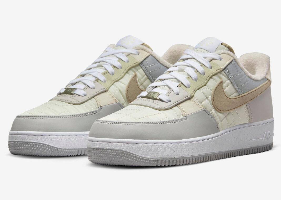 This Nike Air Force 1 Comes With Quilted Uppers and Fleece Lining - Rebranded Studios