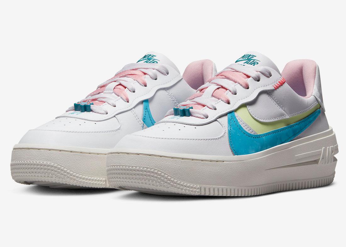 This Nike Air Force 1 PLT.AF.ORM Comes With Pastel Tones - Rebranded Studios