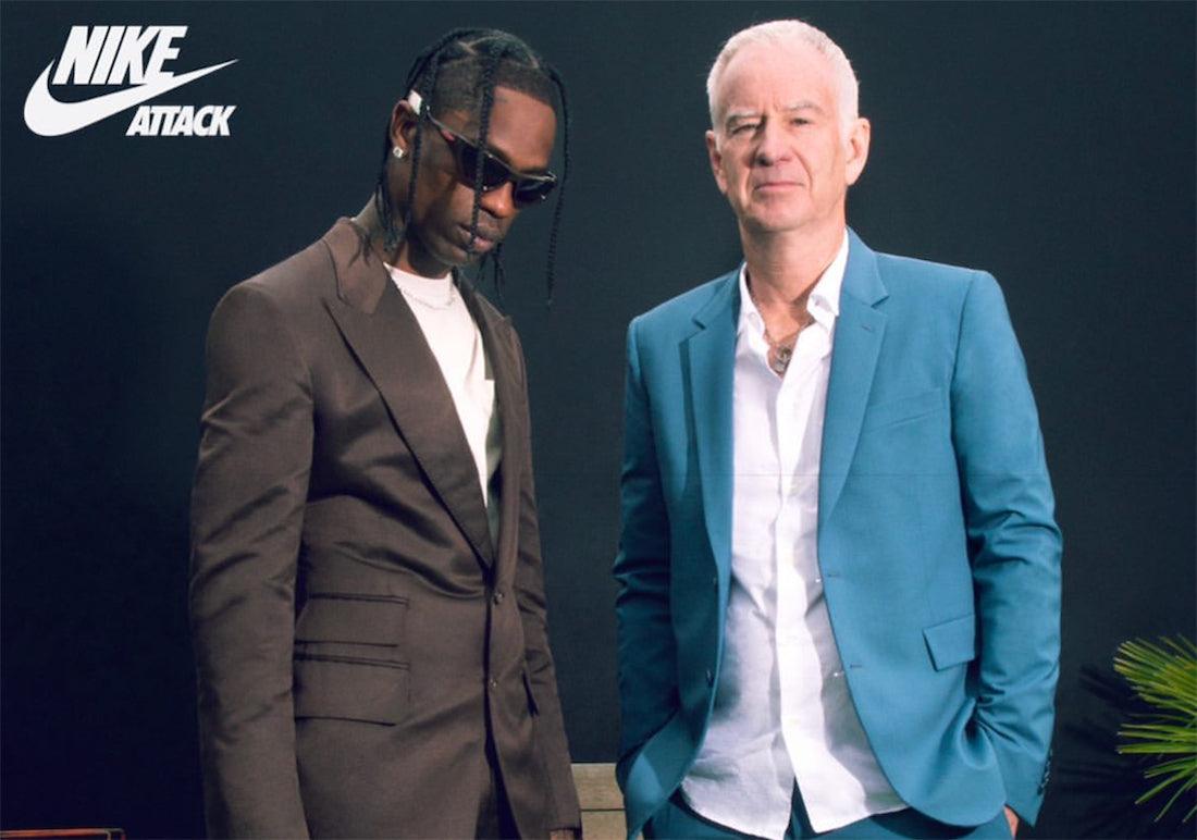 TRAVIS SCOTT AND JON MCENROE REINTRODUCES THE NIKE MAC ATTACK - Rebranded Studios