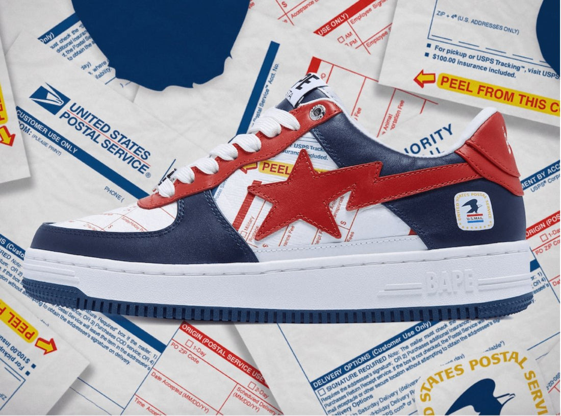 USPS x BAPE Sta Releases August 28th - Rebranded Studios