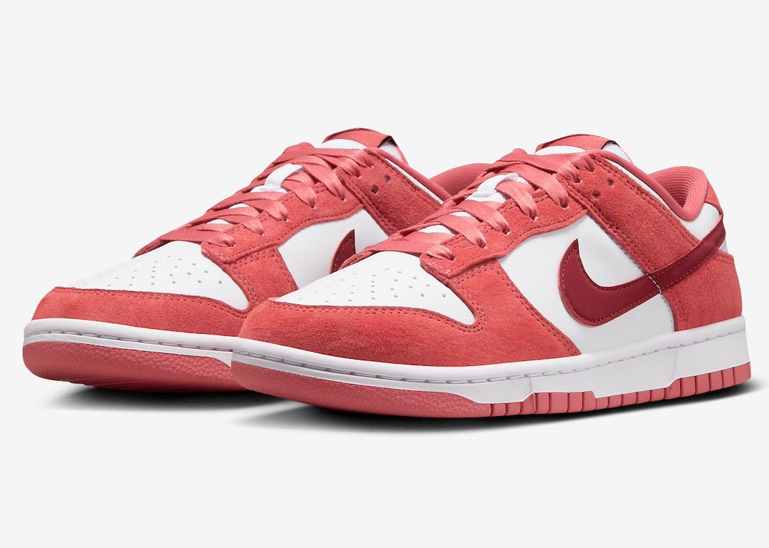 Women’s Nike Dunk Low “Valentine’s Day” Releases January 2024 - Rebranded Studios