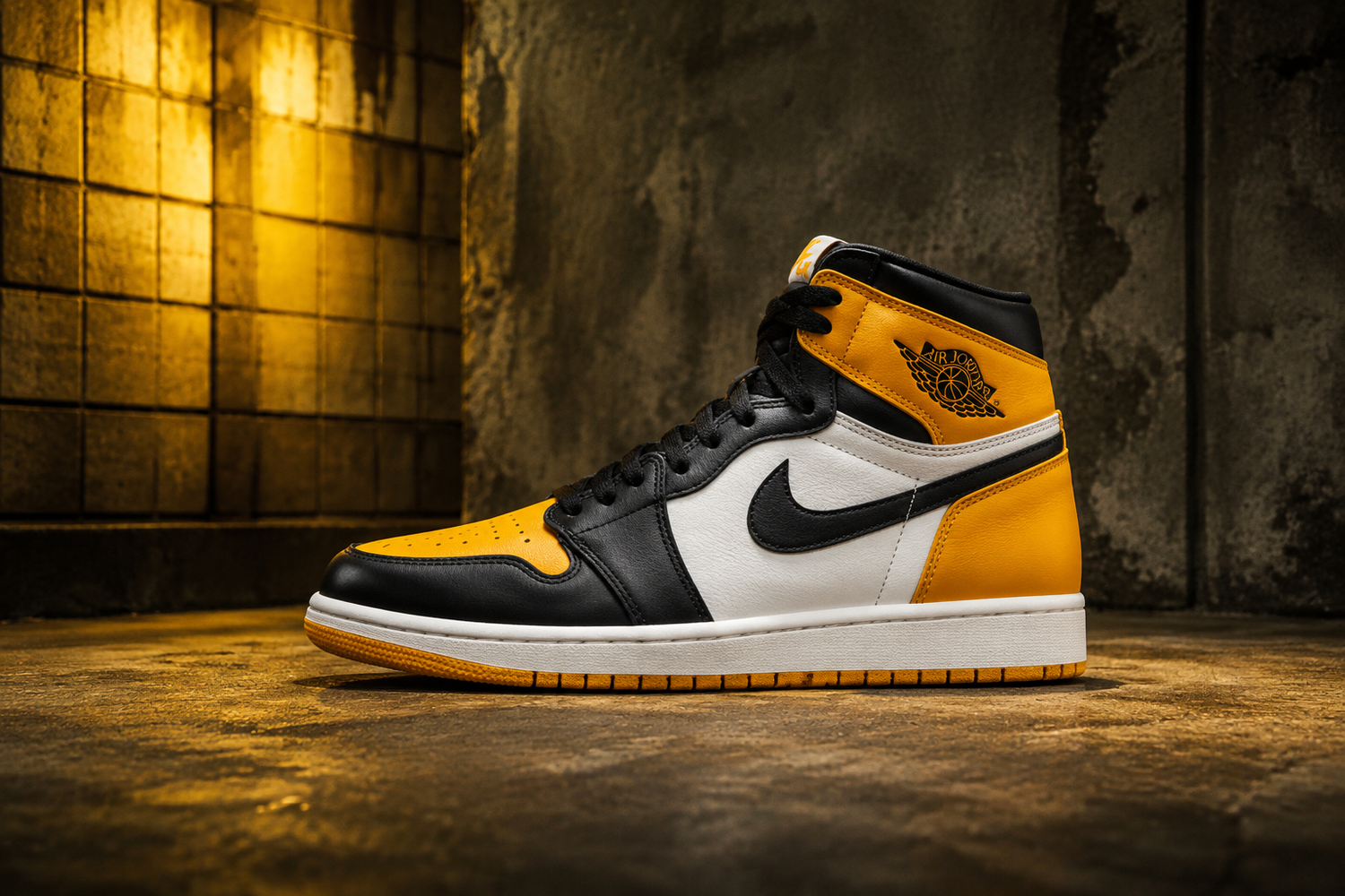 Air Jordan 1 Taxi collection scene
