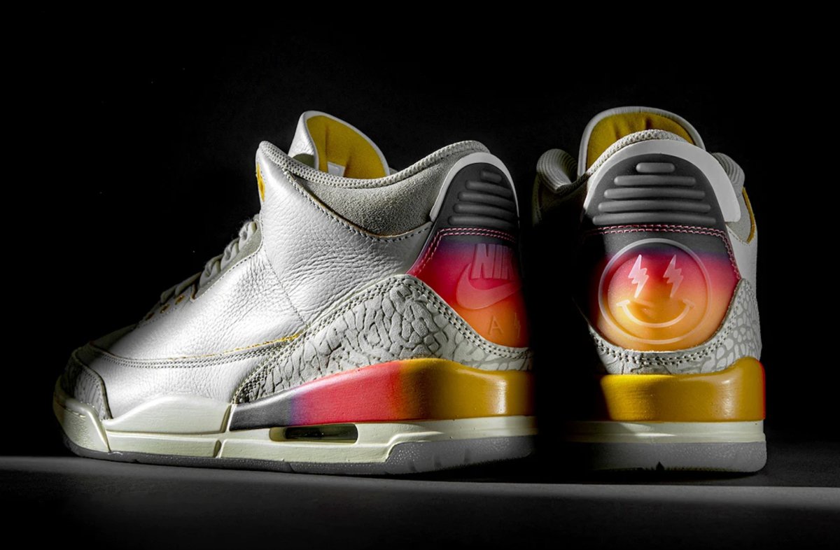 Air Jordan 3 J Balvin Medellín Sunset Collection - Rebranded Studios