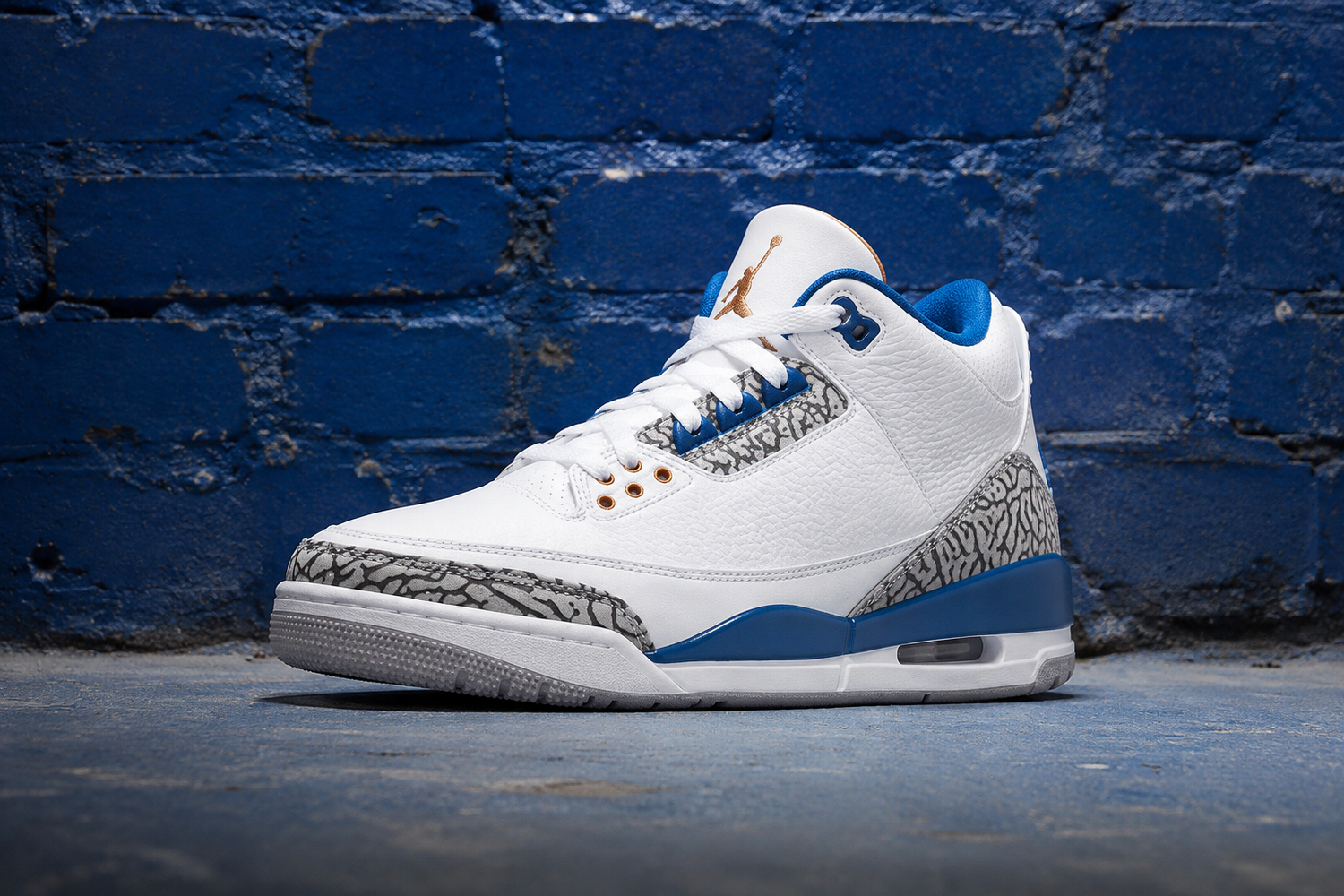 Air Jordan 3 Wizards PE collection scene