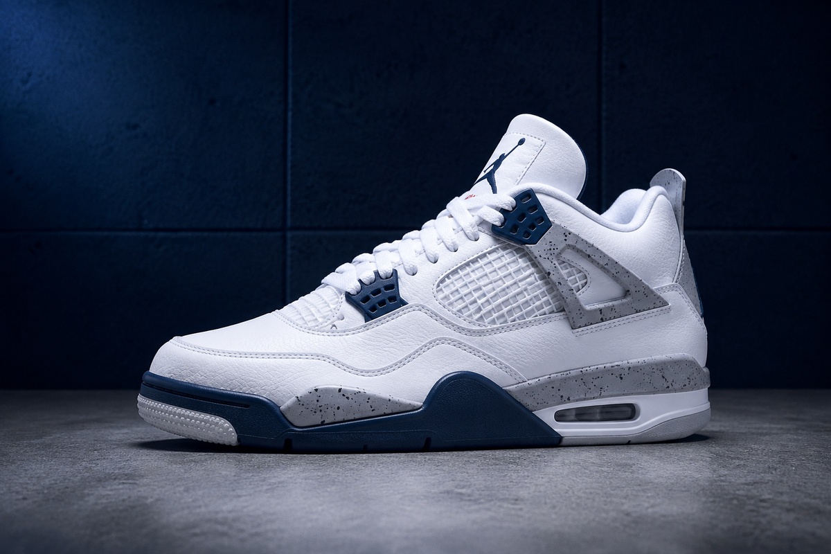 Air Jordan 4 Midnight Navy collection scene
