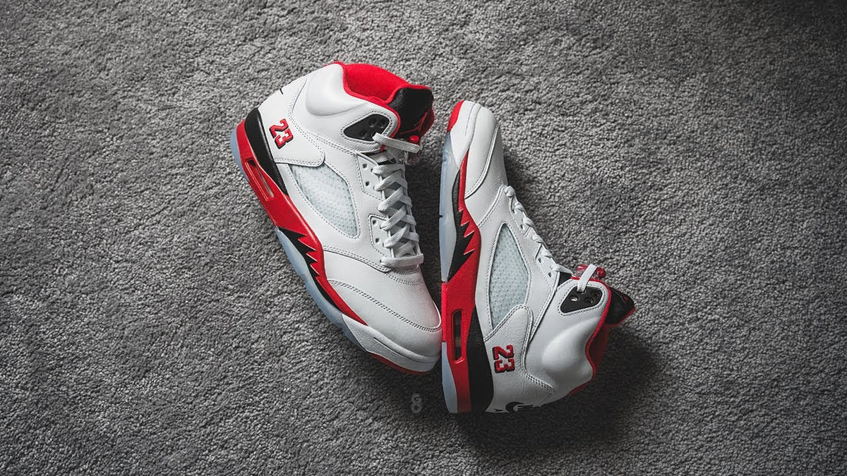 Air Jordan 5 Fire Red Collection