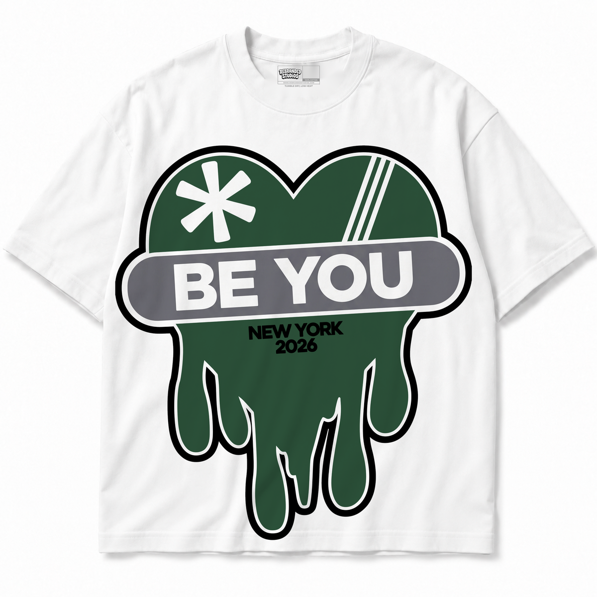 Be You Air Jordan 12 Bucks graphic T-shirt front without sneakers