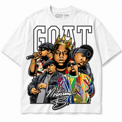 GOAT Biggie Smalls Graphic T-Shirt | Rebranded Studios