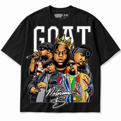 GOAT Biggie Smalls Graphic T-Shirt | Rebranded Studios
