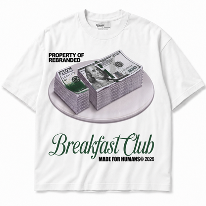 Breakfast Club Air Jordan 12 Bucks graphic T-shirt front without sneakers