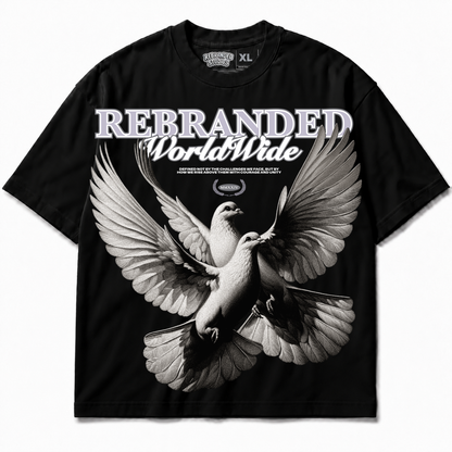 Rebranded Studios WW Birds Air Jordan 8 Chrome Graphic T-Shirt