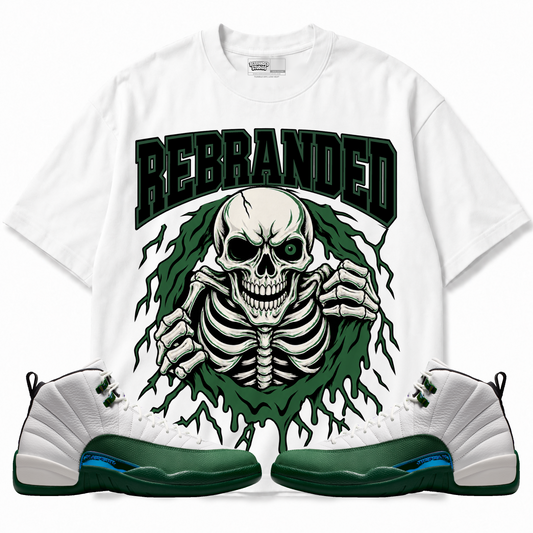 Bonez (Air Jordan 12 Bucks) T-Shirt with matching sneakers