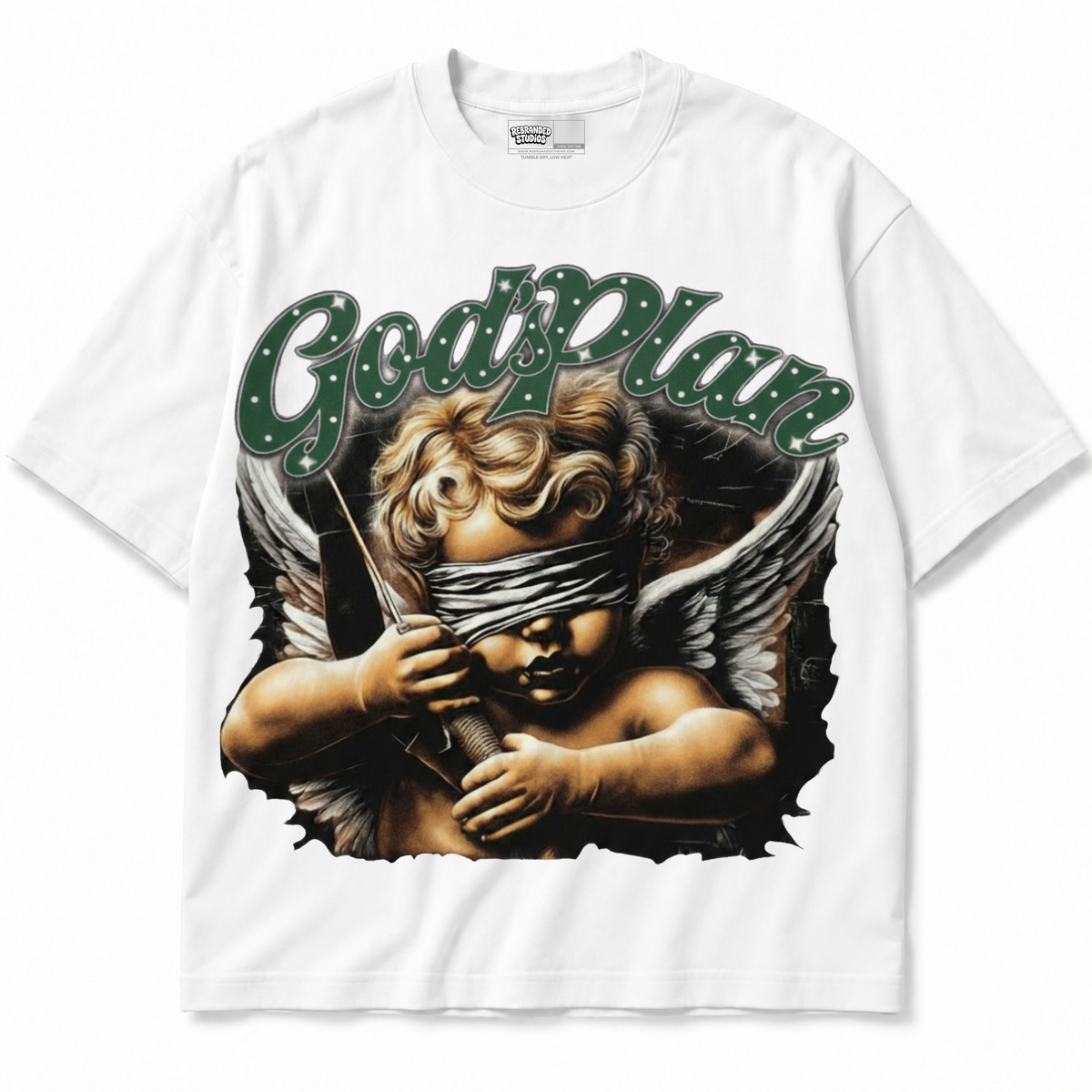 God's Plan (Air Jordan 12 Bucks) T-Shirt front view