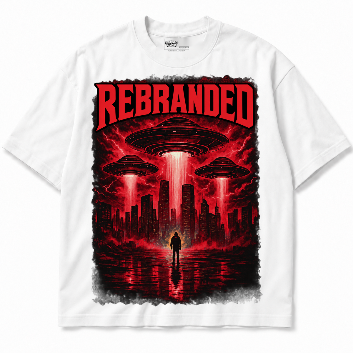 Invasion (Air Jordan 9 OG Space Jam) T-Shirt front view