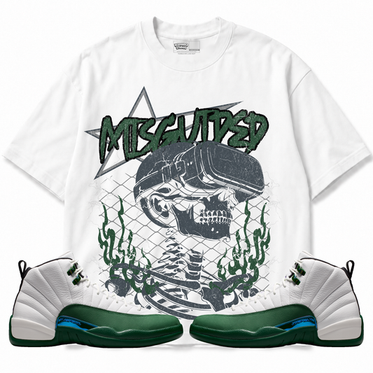Star (Air Jordan 12 Bucks) T-Shirt with matching sneakers