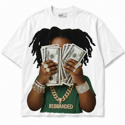 Yung Cash (Air Jordan 12 Bucks) T-Shirt front view