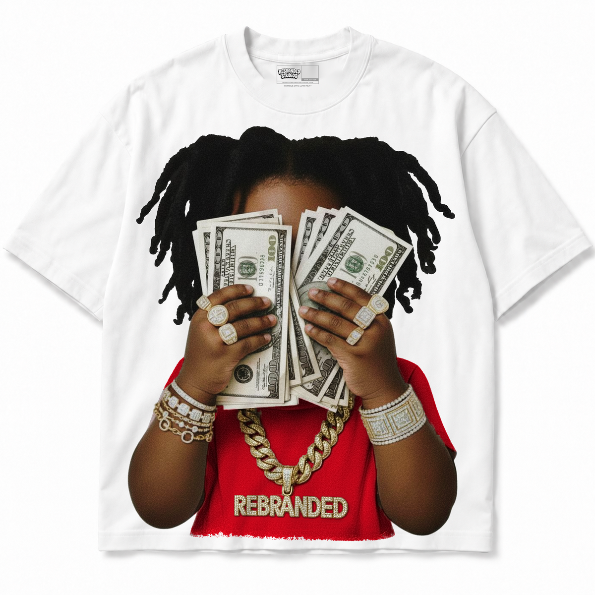 Yung Cash (Air Jordan 9 OG Space Jam) T-Shirt front view