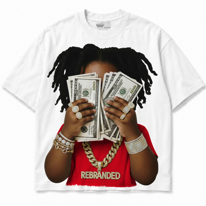 Yung Cash (Air Jordan 9 OG Space Jam) T-Shirt front view