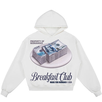 Breakfast Club (Air Jordan 13 Flint) 380GSM Brushed Fleece Relaxed Fit Hoodie