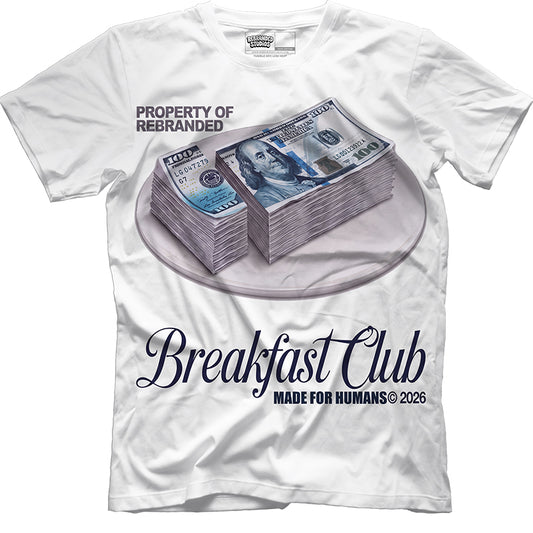 Rebranded Studios Breakfast Club Air Jordan 13 Flint Graphic T-Shirt — alternate view