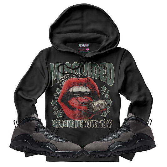 Breaking The Money Trap (Air Jordan 10 Shadow) Hoodie