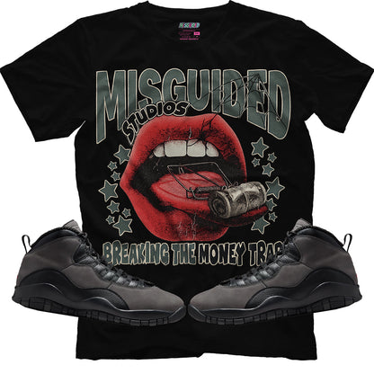 Breaking The Money Trap (Air Jordan 10 Shadow) T-Shirt