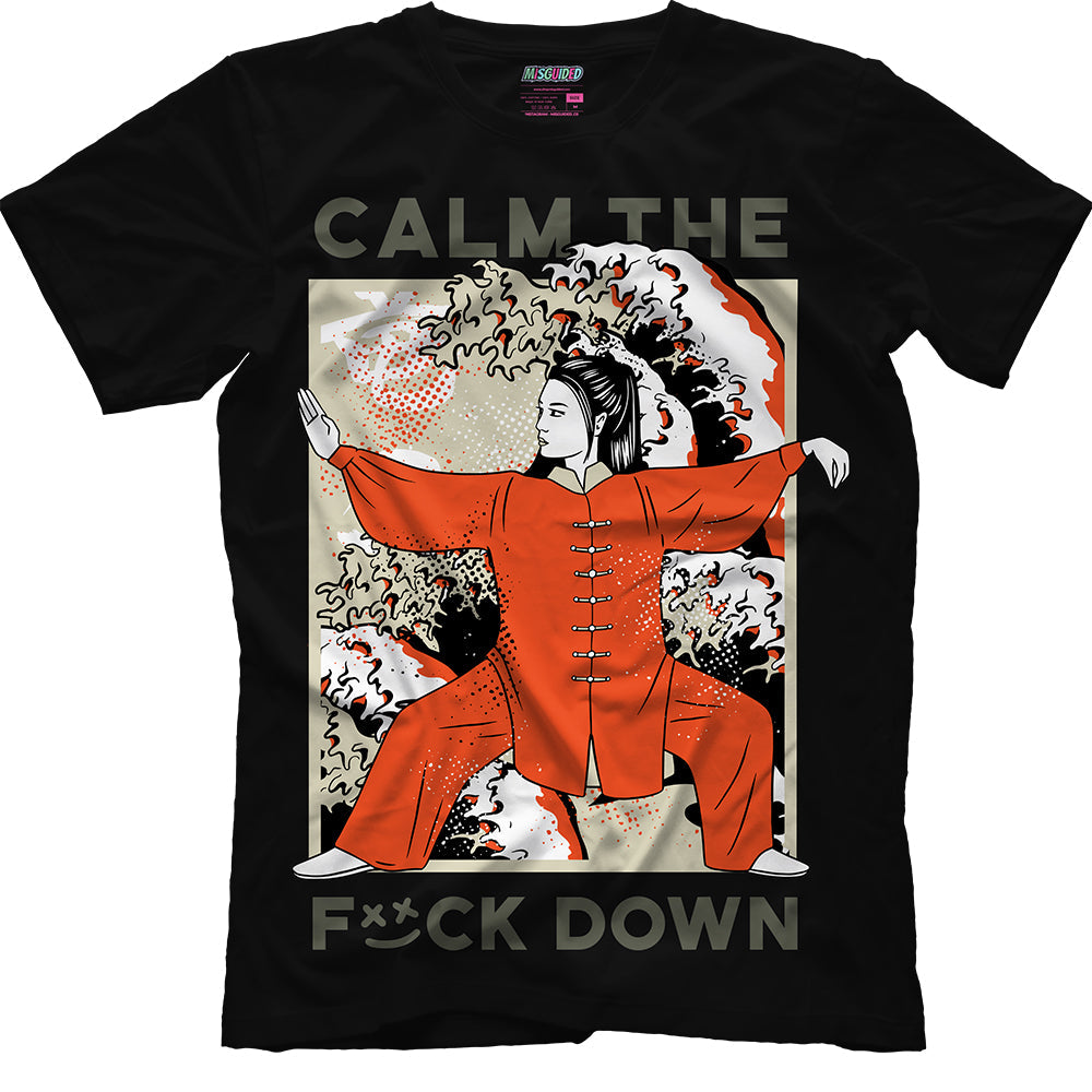 Calm TF Down (Air Jordan 4 Undefeated) T-Shirt