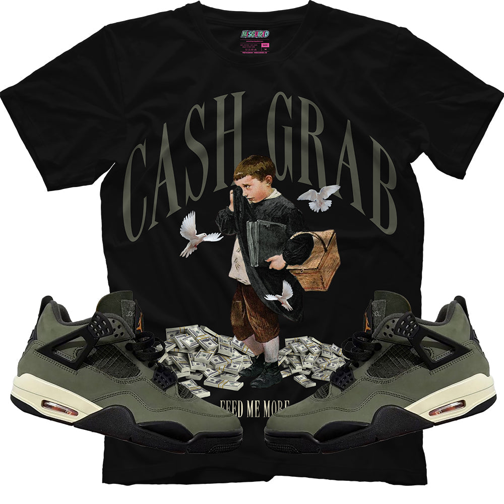 Cash Grab (Air Jordan 4 Undefeated) T-Shirt