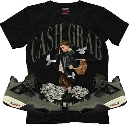 Cash Grab (Air Jordan 4 Undefeated) T-Shirt