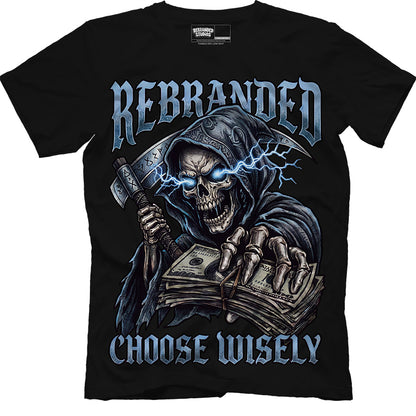 Choose Wisely (Air Jordan 5 Black Carolina UNC) T-Shirt