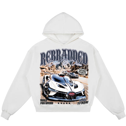 Driven By Vision (Air Jordan 13 Flint) 380GSM Brushed Fleece Relaxed Fit Hoodie