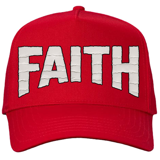 Faith (Air Jordan 5 Fire Red) Snapback
