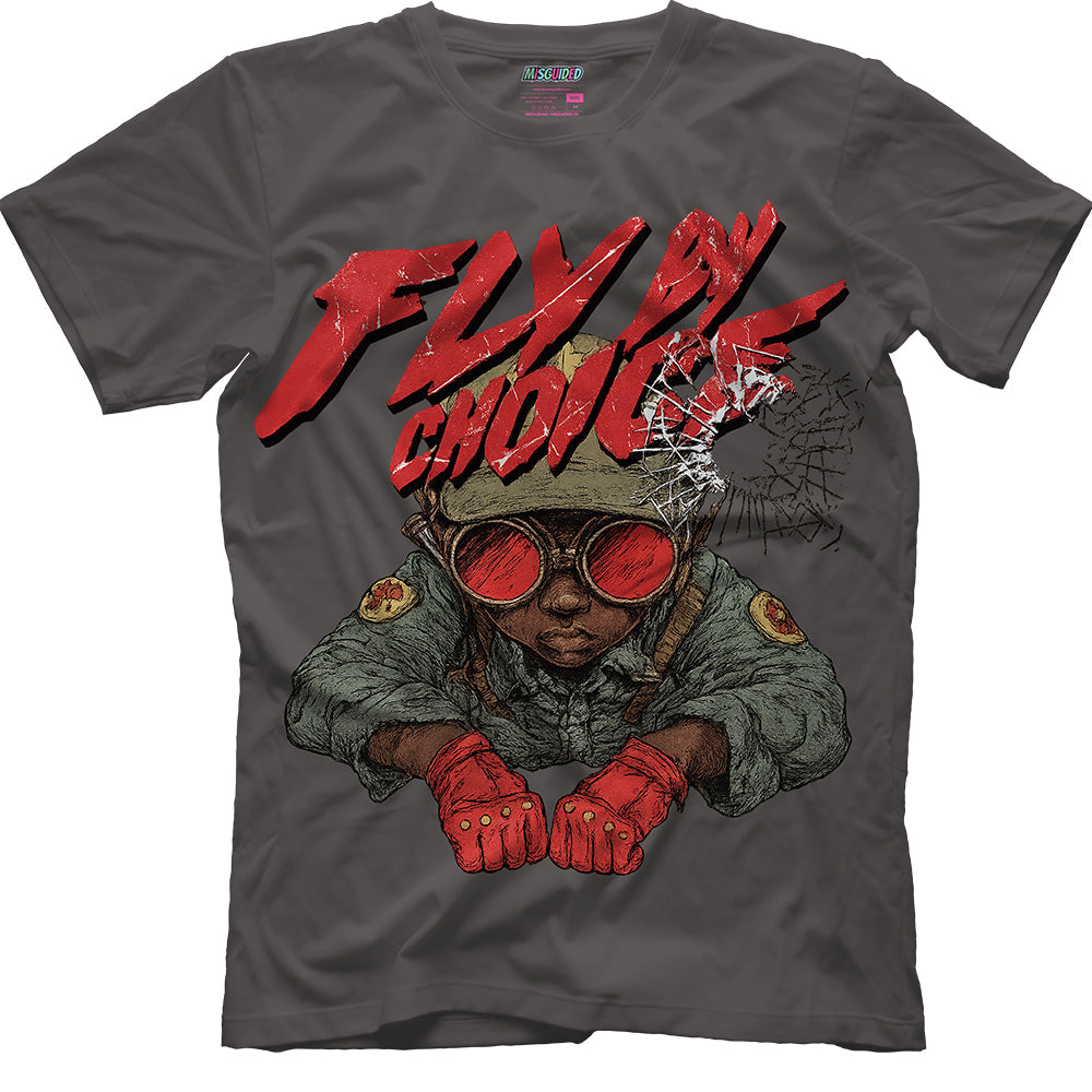 Fly By Choice (Air Jordan 10 Shadow) T-Shirt