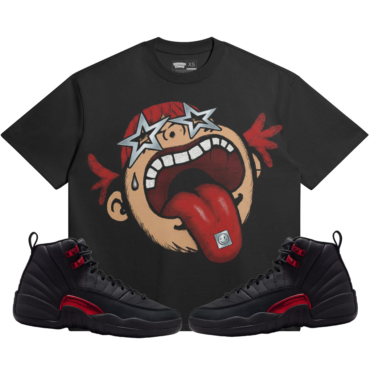 Follow Your Dreams (Air Jordan 12 Bloodline) 425GSM Oversized T-Shirt