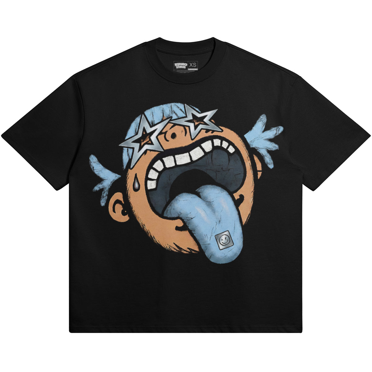 Follow Your Dreams (Air Jordan 5 Black Carolina UNC) 425GSM Oversized T-Shirt
