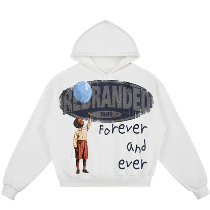 Forever And Ever (Air Jordan 13 Flint) 380GSM Brushed Fleece Relaxed Fit Hoodie