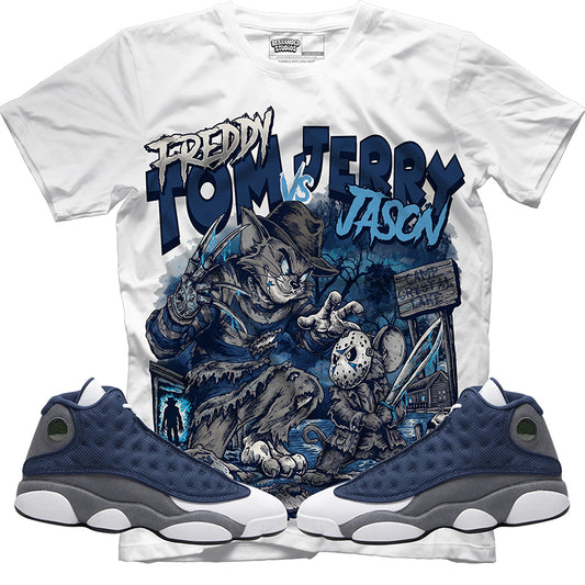 Freddy Tom Vs Jerry Jason (Air Jordan 13 Flint) T-Shirt