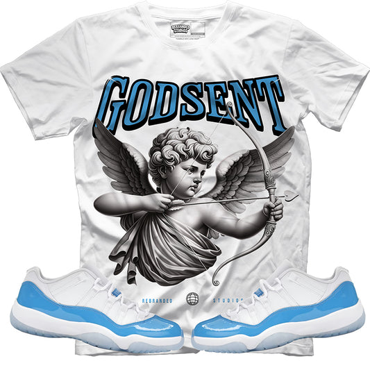 God Sent (Air Jordan 11 Low Unc) T-Shirt