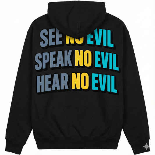 See No Evil (Air Jordan 11 Gamma Blue) Hoodie — alternate view
