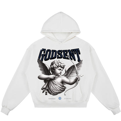 God Sent (Air Jordan 13 Flint) 380GSM Brushed Fleece Relaxed Fit Hoodie