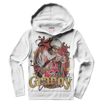 Granny Jordan (Air Jordan 12 Taxi) Hoodie