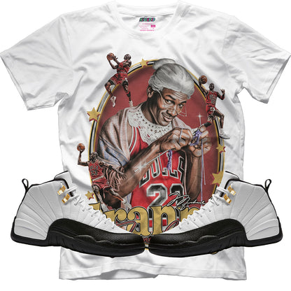 Granny Jordan (Air Jordan 12 Taxi) T-Shirt