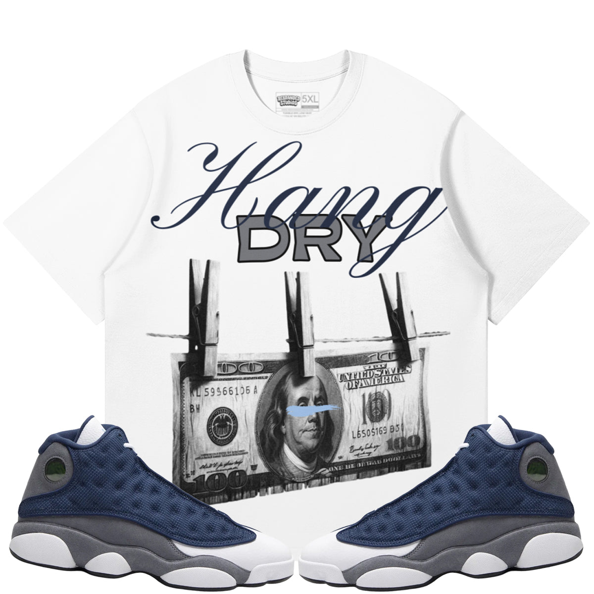 Hang Dry (Air Jordan 13 Flint) T-Shirt
