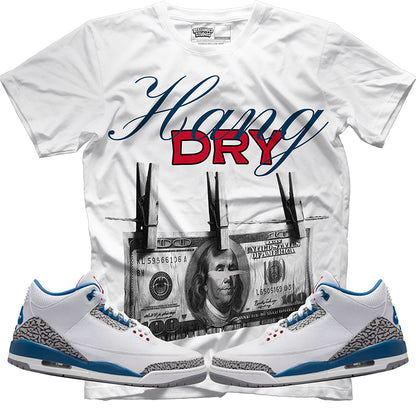 Hang Dry (Air Jordan 3 True Blue) T-Shirt