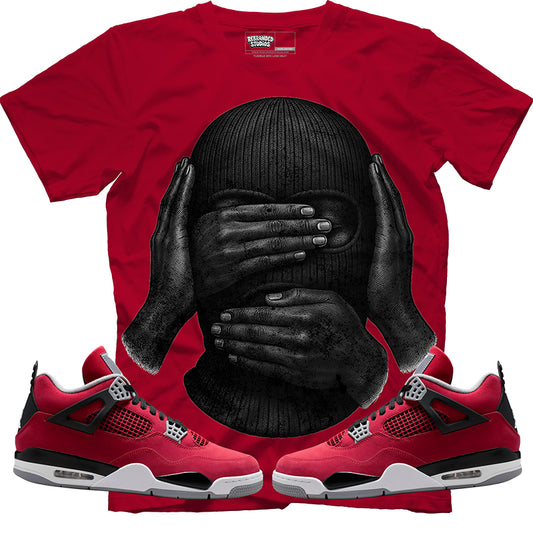 SEE NO EVIL SPEAK NO EVIL HEAR NO EVIL (Air Jordan 4 Toro Bravo) T-Shirt