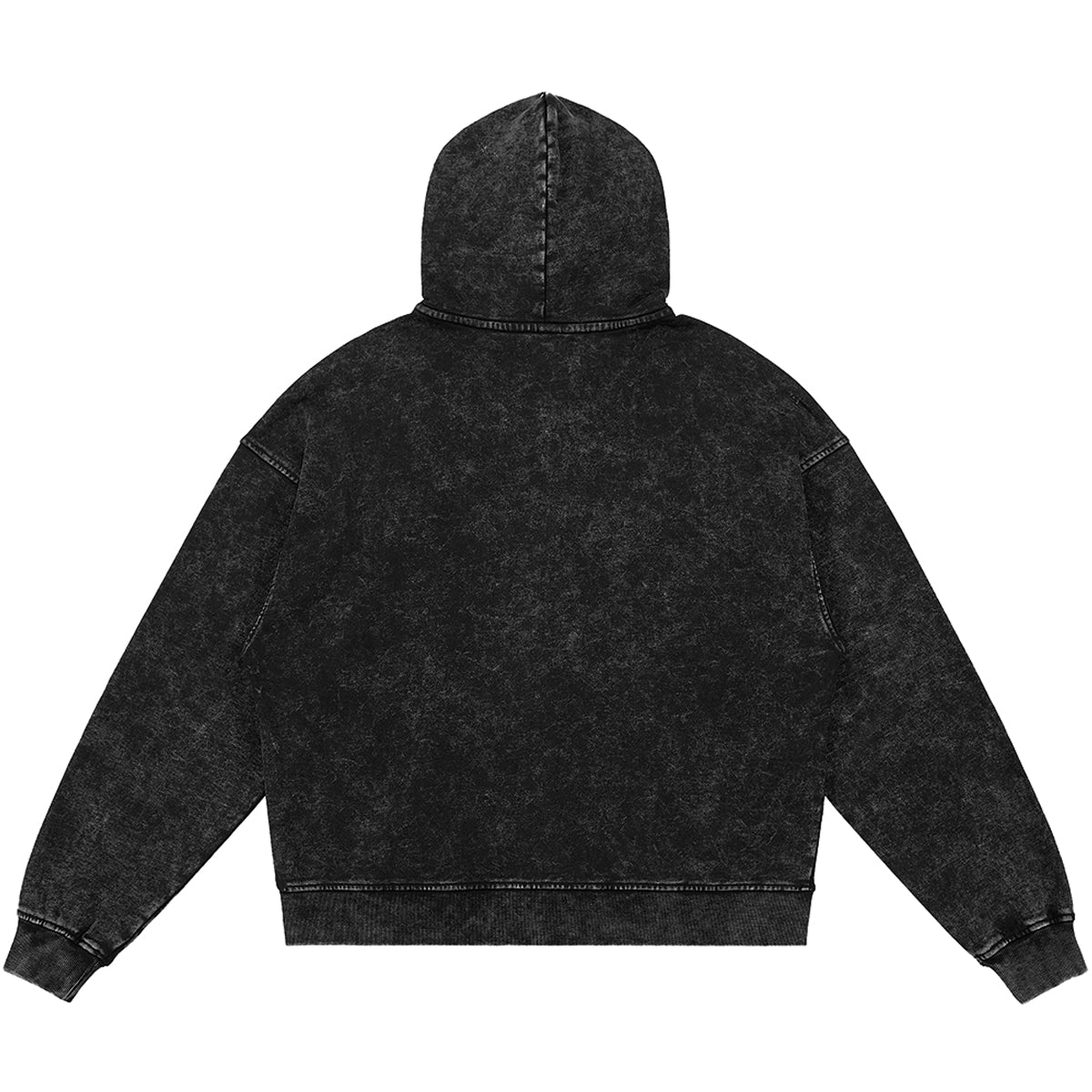 Hope (Air Jordan 12 Bloodline) 440GSM Heavyweight Vintage Snow Wash Zip Up Hoodie